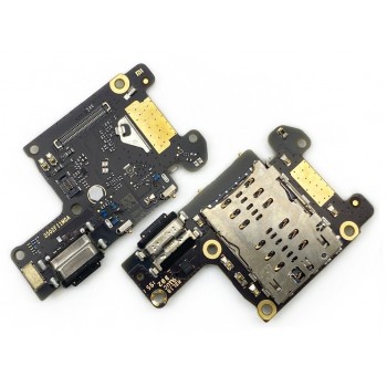 Flex Xiaomi Mi 9T/9T Pro/Redmi K20/K20 Pro/F10 with charging connector and microphone, SIM card contact ORG