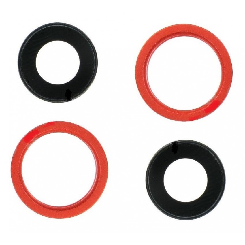 iPhone 13 lens for camera with frame Red (2pcs) ORG