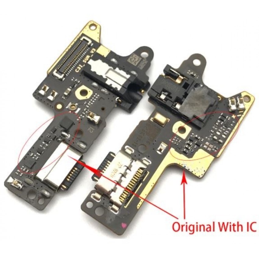 Flex Xiaomi Redmi 8 with charging connector and microphone original (service pack)