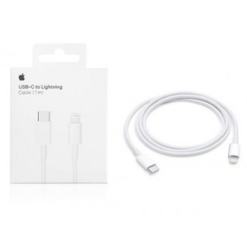 USB kabelis Apple "USB-C (Type-C) to Lightning Cable" (1M) (A1703/A2249/A2561) (MQGJ2) iPhone/iPad/iPod/Macbook/iMac/AirPods oriģināls ar kastīti