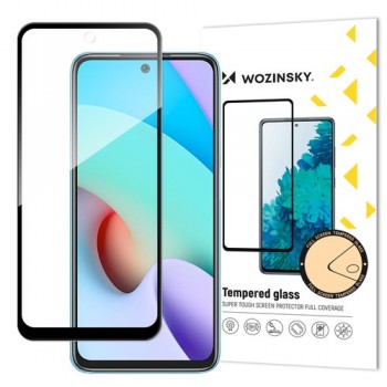 Screen protection glass "Wozinsky 5D Full Glue" Samsung A426 A42 5G case-friendly black