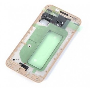Middle housing Samsung J730F J7 (2017) Gold original (service pack)