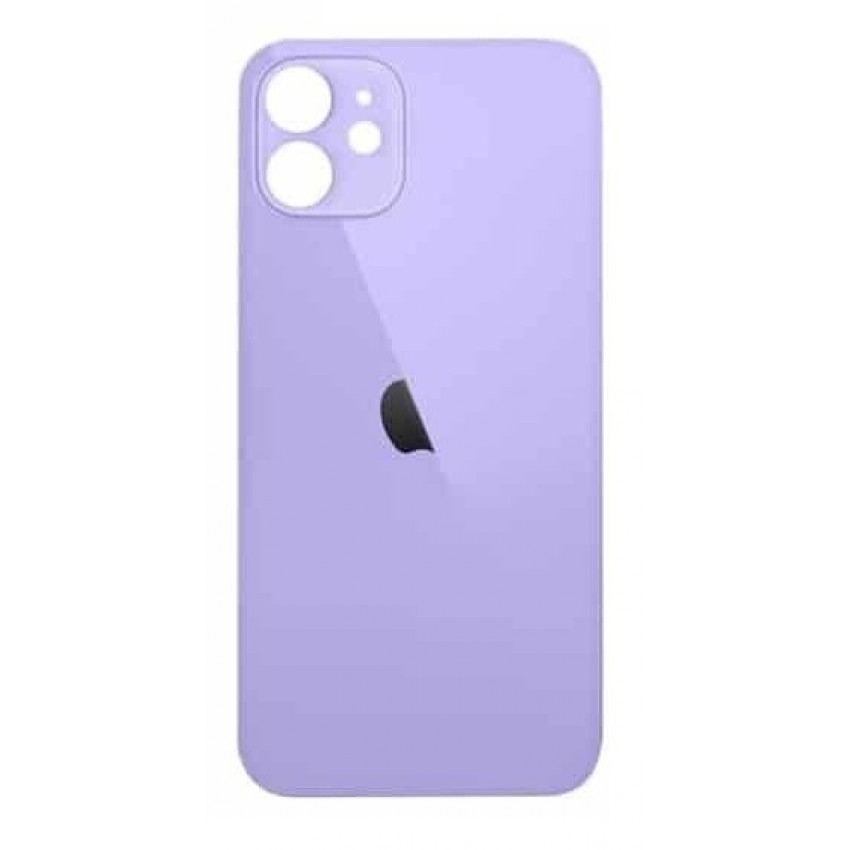 Battery cover iPhone 12 mini Purple (bigger hole for camera) HQ