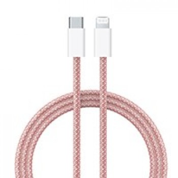 USB cable "USB-C (Type-C) to Lightning Cable" (1M) Pink