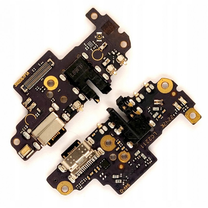 Lanksčioji jungtis Xiaomi Redmi Note 8 Pro įkrovimo kontakto su mikrofonu ORG