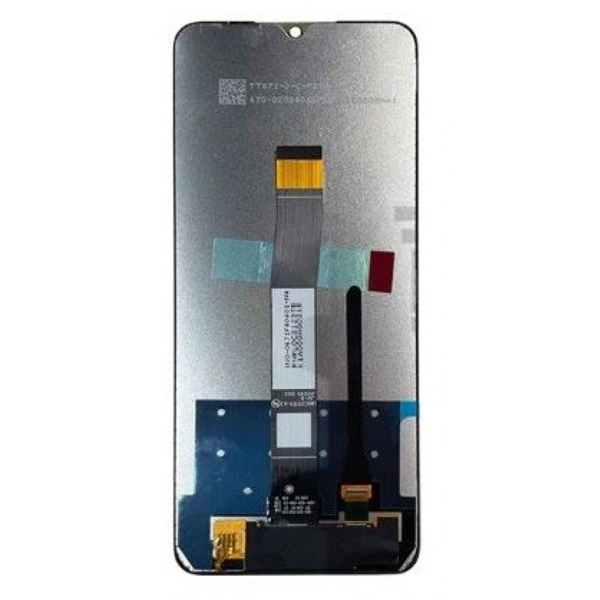 Ekranas Xiaomi Redmi 10C/Poco C40 4G su lietimui jautriu stikliuku Black ORG