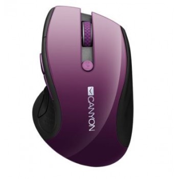 Mouse CANYON CNE-CMSW01 wireless, violet