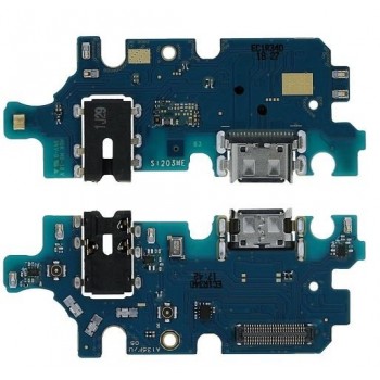 Flex Samsung A137 A13 (2022) for plugin, microphone, headphone connector original (service pack)