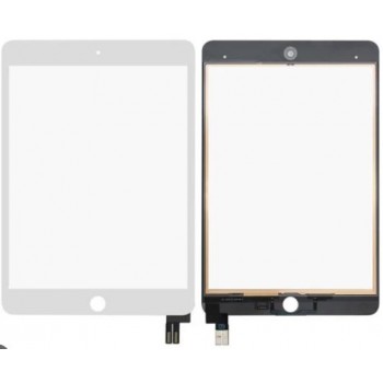 Lietimui jautrus stikliukas iPad mini 5 2019 (A2133/A2124/A2125/A2126) White ORG