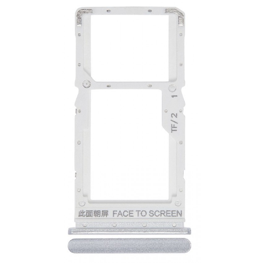SIM card holder Xiaomi Redmi Note 10 5G Chrome Silver ORG