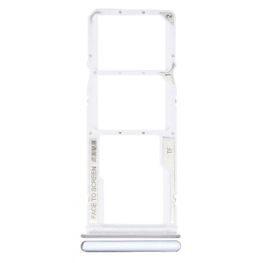 SIM kortelės laikiklis Xiaomi Redmi 10 5G Chrome Silver ORG