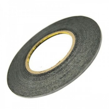 Double side adhesive tape for touchscreens 10mm black