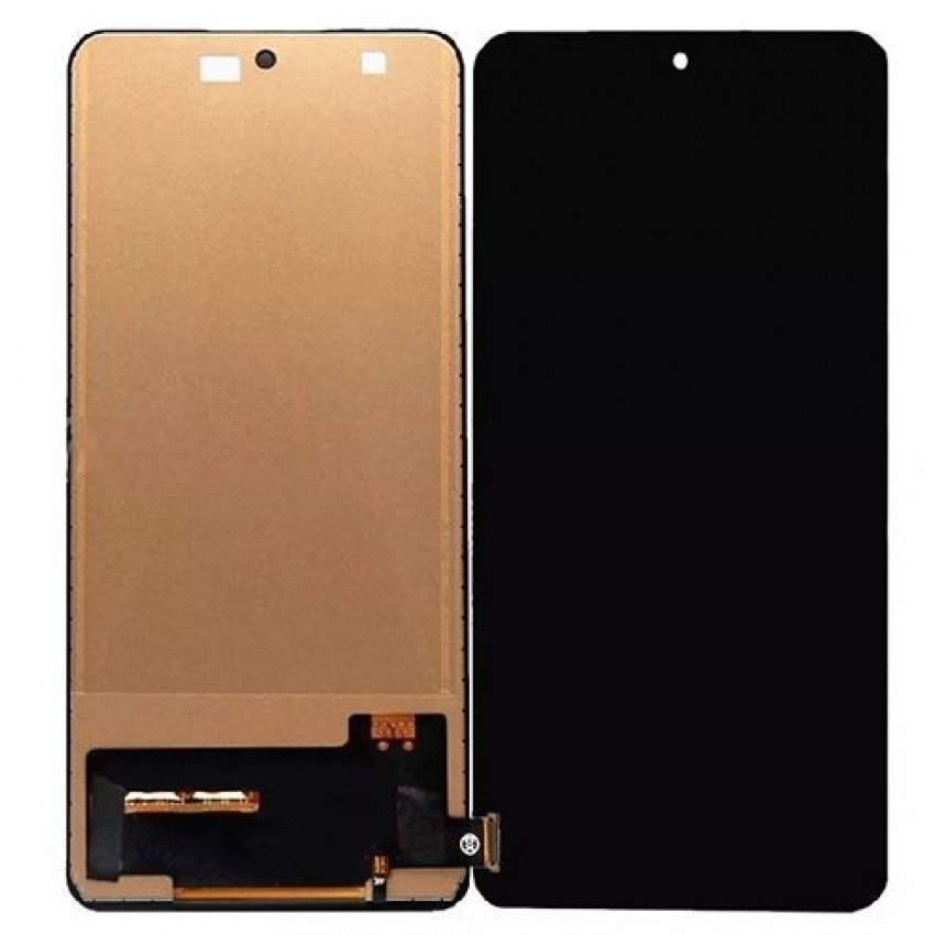 Ekranas Xiaomi Redmi Note 11/Redmi Note 11S/Redmi Note 12S/Poco M4 Pro 4G su lietimui jautriu stikliuku Black OLED