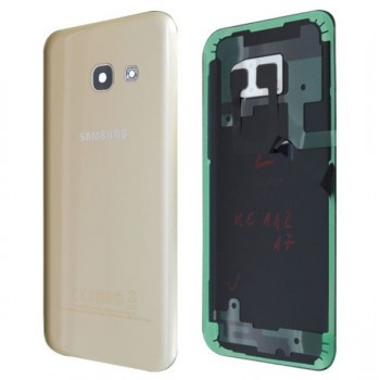 Back cover for Samsung A320 A3 2017 Gold Sand original (service pack) Back cover for Samsung A320 A3 2017 Gold Sand original (service pack)
