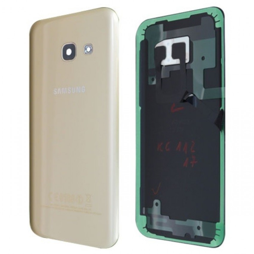 Back cover for Samsung A320 A3 2017 Gold Sand original (service pack)