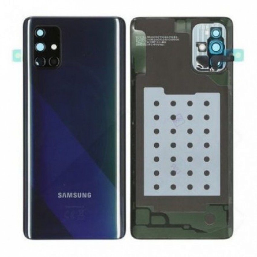 Back cover for Samsung A715 A71 2020 Prism Crush Black original (used Grade B)