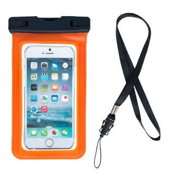 Case Universal Waterproof 6.7' (15cm x 7.5cm) orange
