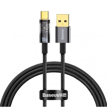 USB cable Baseus (CATS000201) type-C (100W) black 1M