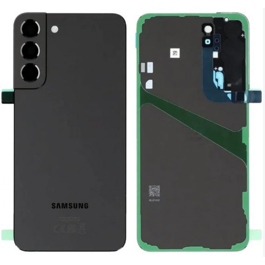 Back cover for Samsung S906 S22 Plus 5G Phantom Black original (used Grade A)