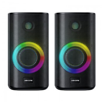 Bluetooth speakers (2pcs) WK Design (D33) black