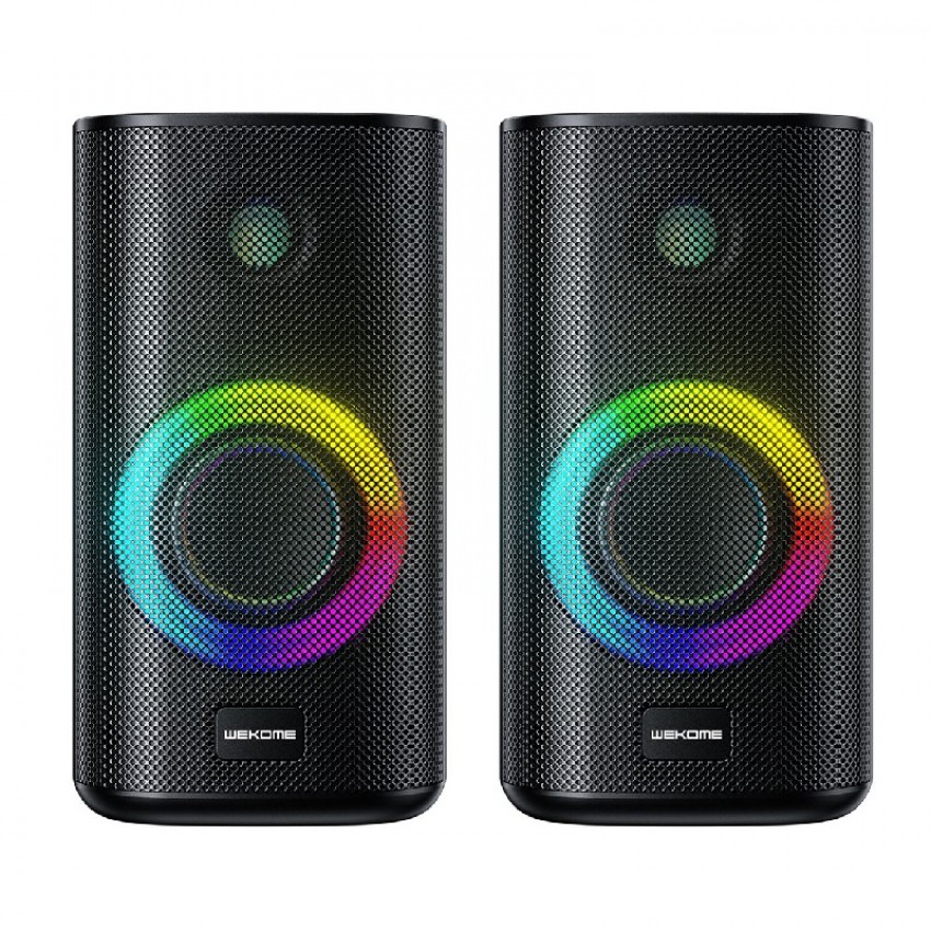 Bluetooth speakers (2pcs) WK Design (D33) black