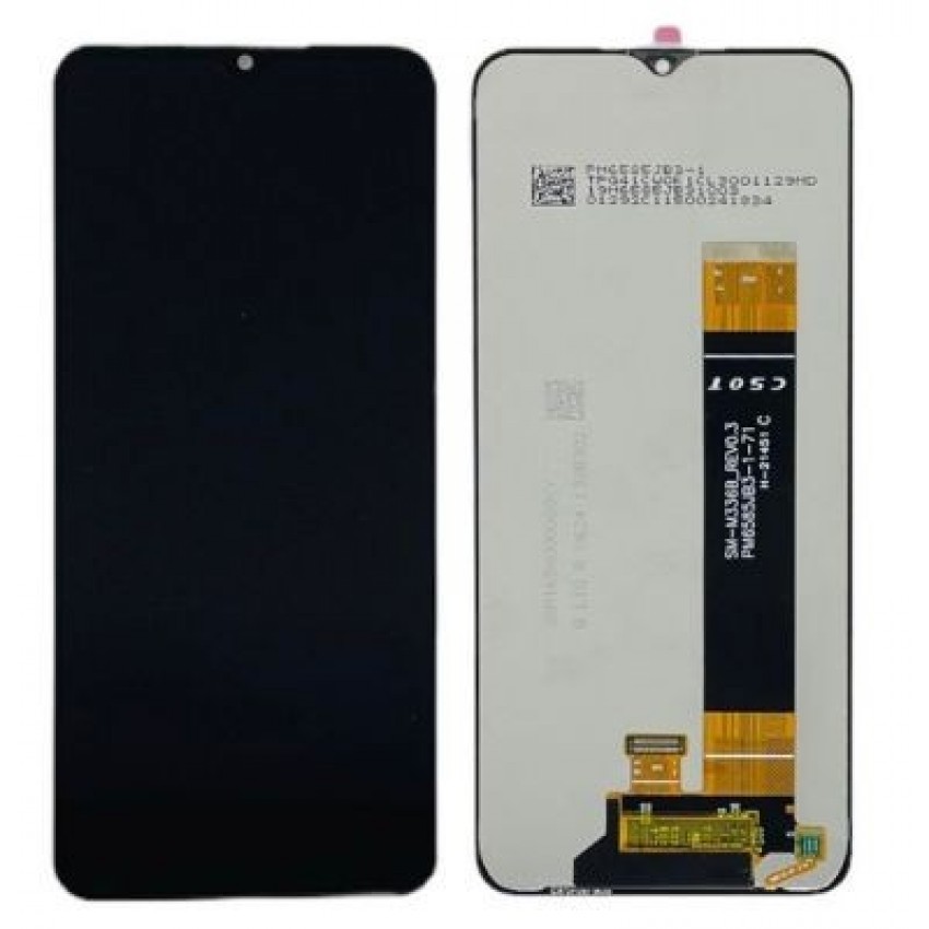 LCD screen Samsung A137 A13 2022/M336 M33 5G with touch screen Black original (service pack)