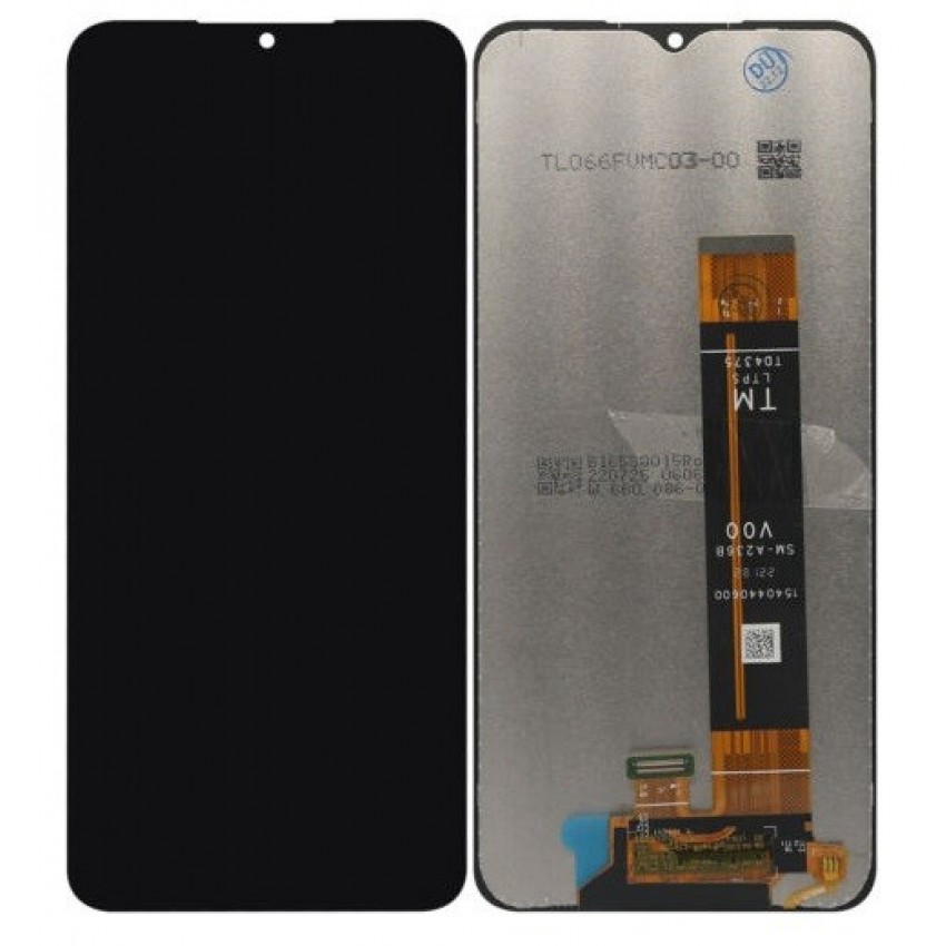 LCD screen Samsung A236 A23 5G with touch screen Black original (service pack)
