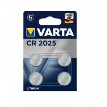 Lithium batteries VARTA 3V 4pcs CR-2025