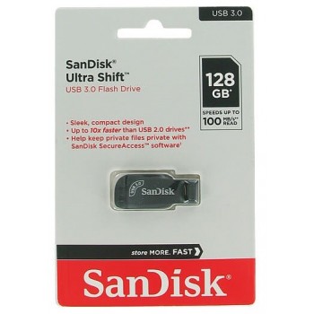 USB memory drive SanDisk Ultra Shift 128GB USB 3.0