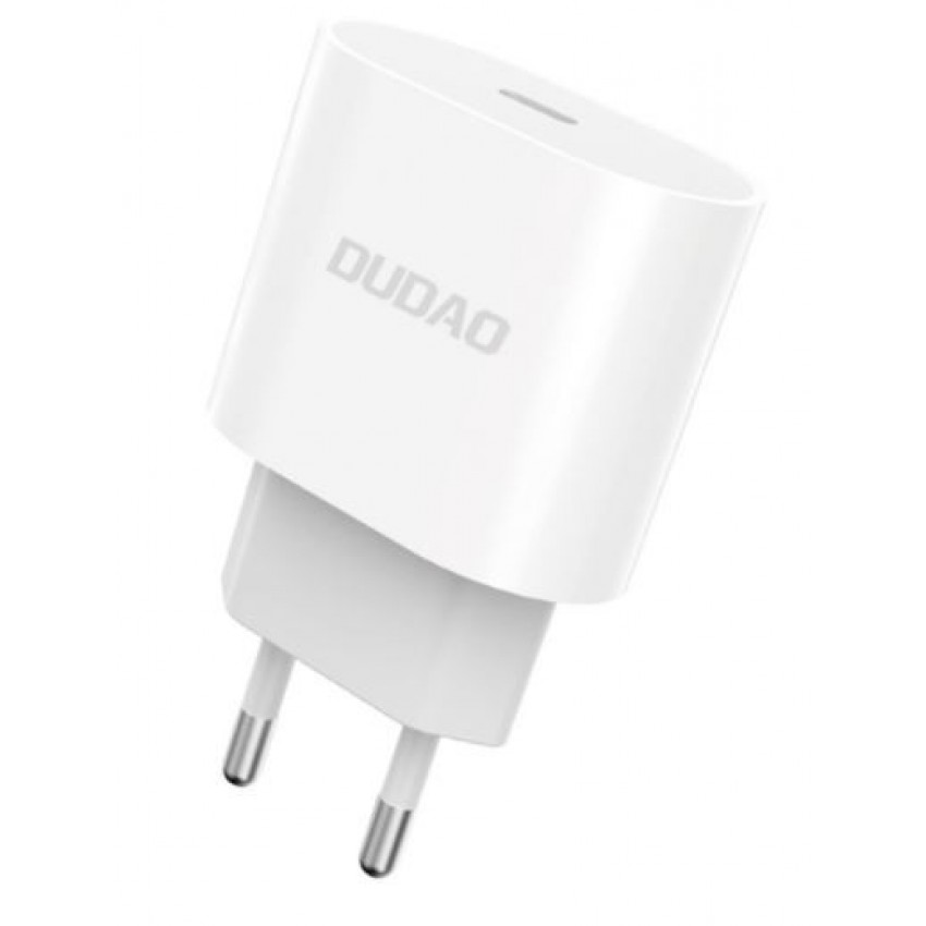 Charger Dudao (A8SEU) USB-C (Type-C) 2.4A (20W) white