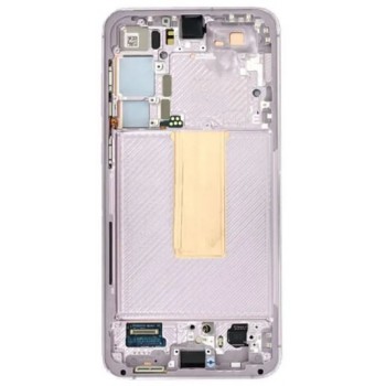 LCD screen Samsung S916 S23+ 5G with touch screen and frame Lavender original (service pack)