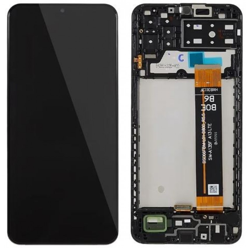 LCD screen Samsung A135 A13 4G 2022 with touch screen Black ORG