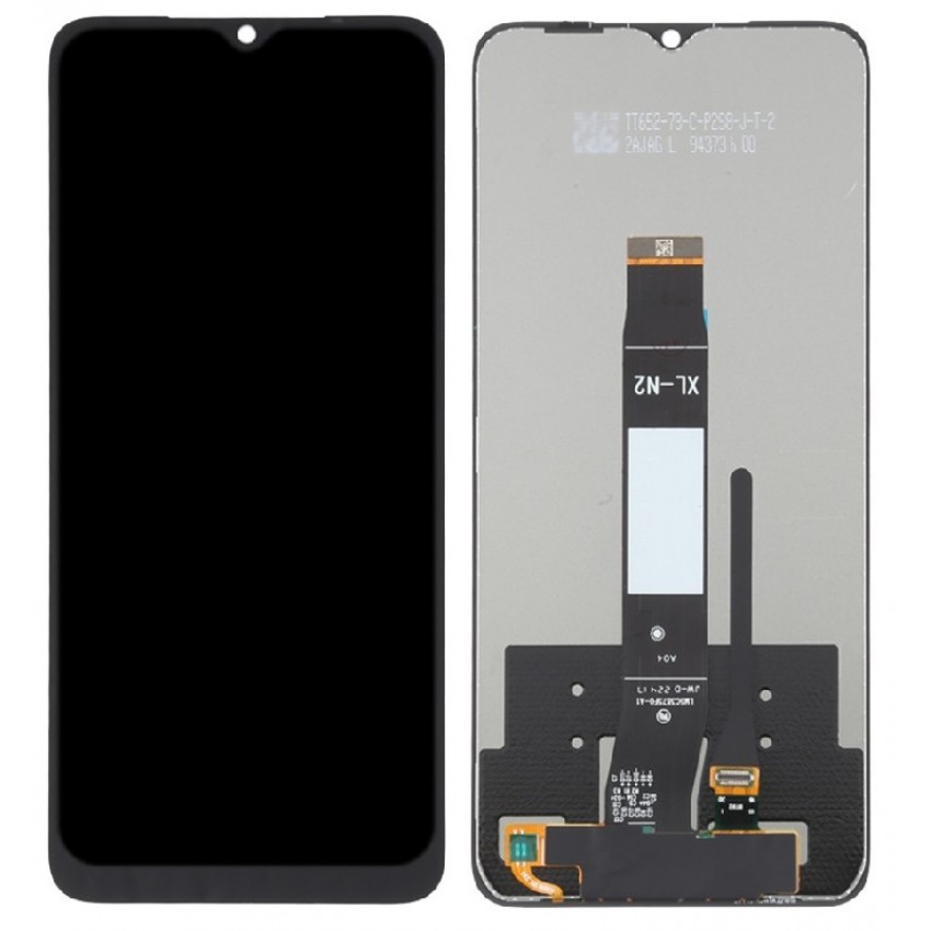 Ekranas Xiaomi Redmi A2/A2+ su lietimui jautriu stikliuku Black ORG
