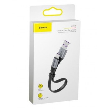 USB cable Baseus (CATMBJ-BG1) Type-C (40W) black 0.23M