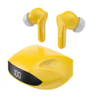 Bluetooth handsfree Dudao U16H TWS V5.2 yellow