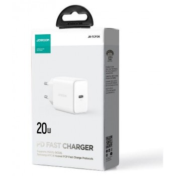 Charger JOYROOM (TCF06) Type-C 3A (20W) white