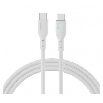 USB cable JOYROOM (S-CC100A13) "USB-C (Type-C) to USB-C (Type-C)" (100W 2m) white