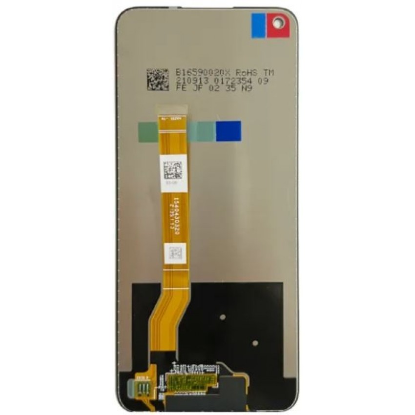 Ekranas Realme 9 5G/9 Pro 5G/Oneplus Nord CE 2 Lite su lietimui jautriu stikliuku Black ORG