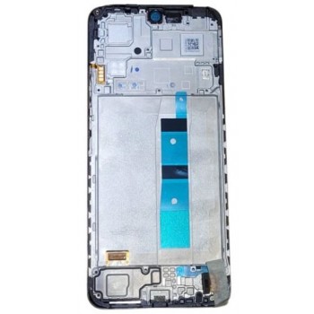 LCD screen Xiaomi Redmi Note 12 4G with touch screen with frame Onyx Grey original (service pack)