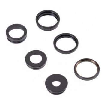 iPhone 14 Pro/14 Pro Max lens for camera with frame Space Black (3pcs) ORG