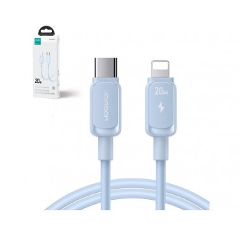 USB kabelis JOYROOM (S-CL020A14) "USB-C (Type-C) to Lightning Cable" (20W 1.2m) mėlynas