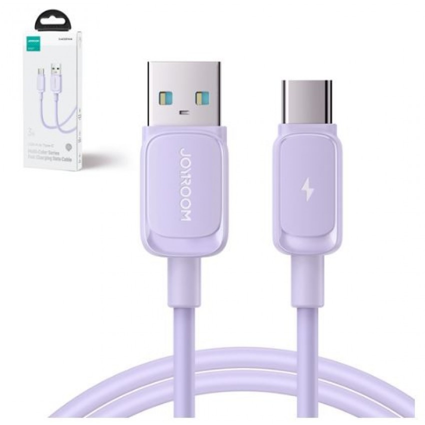 USB cable JOYROOM (S-AC027A14) type-C (3A) 1.2m purple