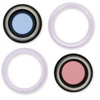 iPhone 14/14 Plus lens for camera with frame Purple (2pcs) ORG