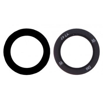Samsung S911/S916 S23/S23 Plus kameros stikliukas Black (only lens) (service pack)