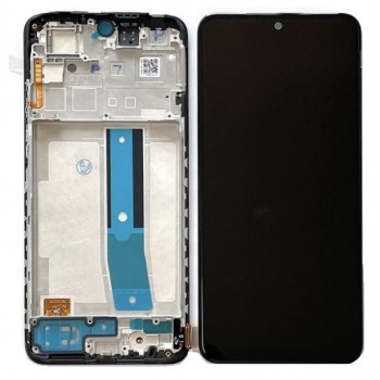 Ekranas Xiaomi Redmi Note 11/Redmi Note 12S su lietimui jautriu stikliuku ir rėmeliu Graphite Grey OLED