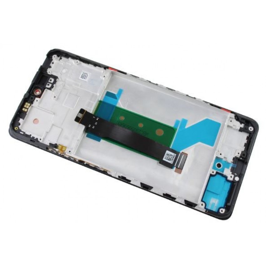 LCD screen Xiaomi Redmi Note 12 Pro+ 5G with touch screen with frame Midnight Black original (service pack)