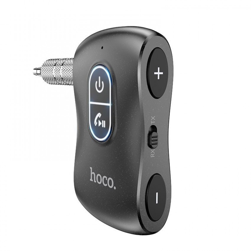 Bluetooth transmiter HOCO (E73 Pro) (bluetooth v5.0, 3,5mm AUX) black