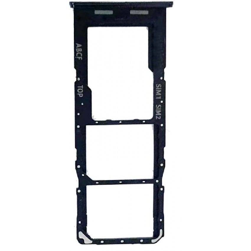 SIM card holder Samsung A236 A23 5G Black original (service pack)