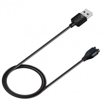 USB kabelis Garmin Fenix 5/6/7 / Approach S60 / Vivoactive 3 juodas