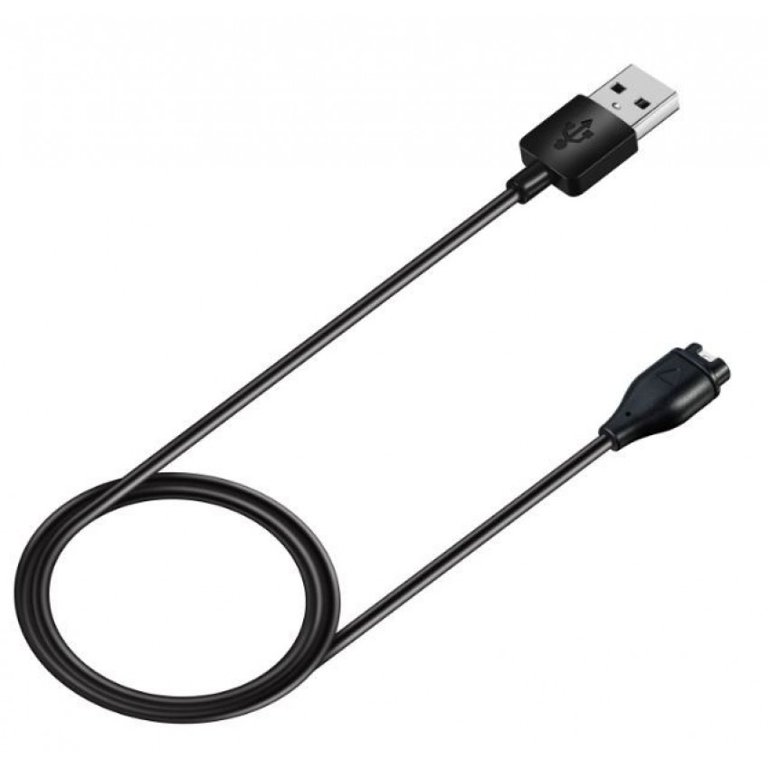USB cable Garmin Fenix 5/6/7 / Approach S60 / Vivoactive 3 black